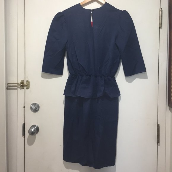 VINTAGE YOUNG DIMENSIONS MIDI DRESSES SIZE M - Picture 3 of 8